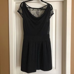 Express Mixed Materials Dress